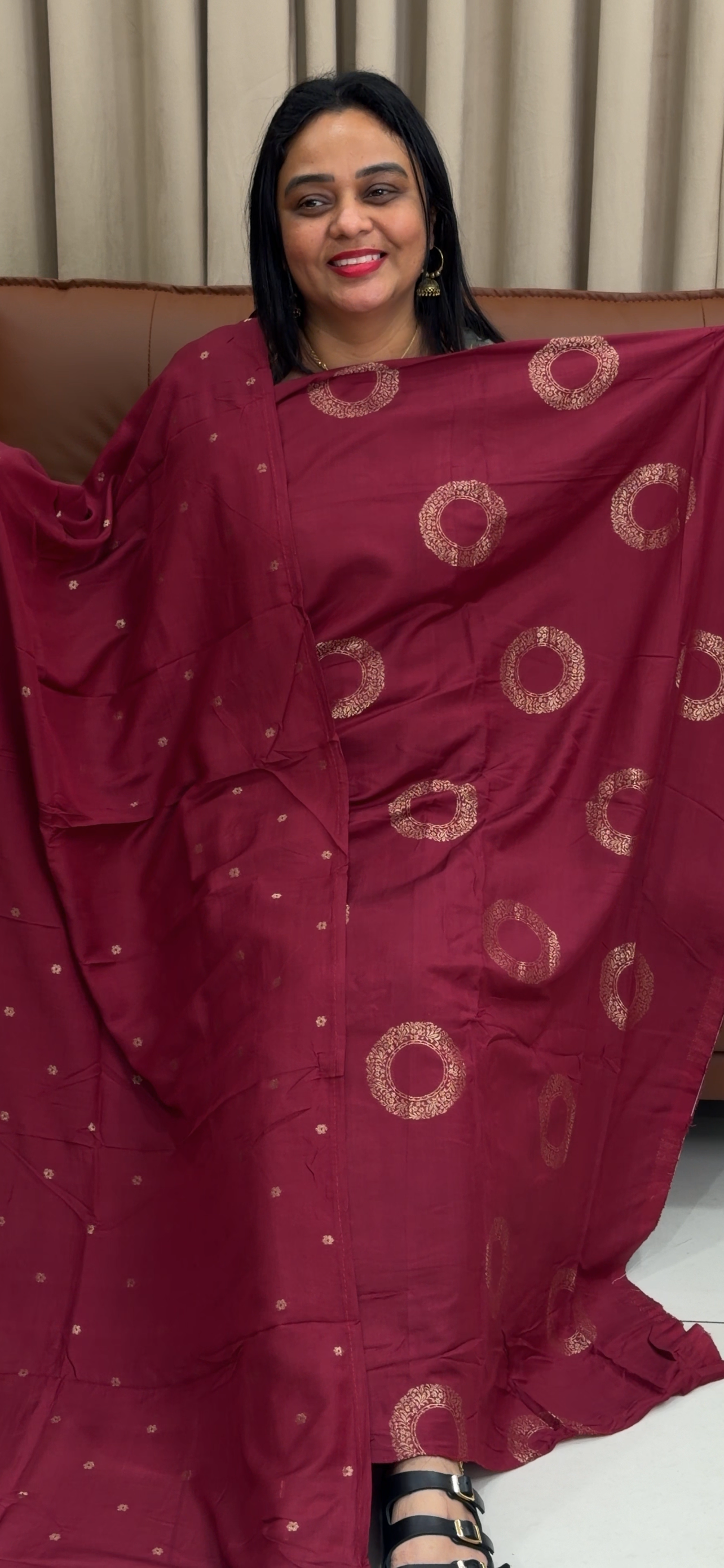 BANARASI UNSTITCHED SALWAR SUITS - IHA 33995