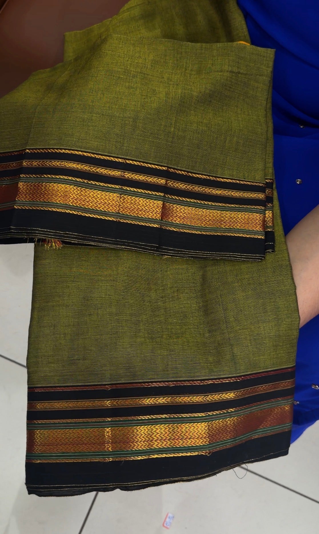 HANDLOOM COTTON UNSTITCHED SALWAR SUITS - IHA 33768