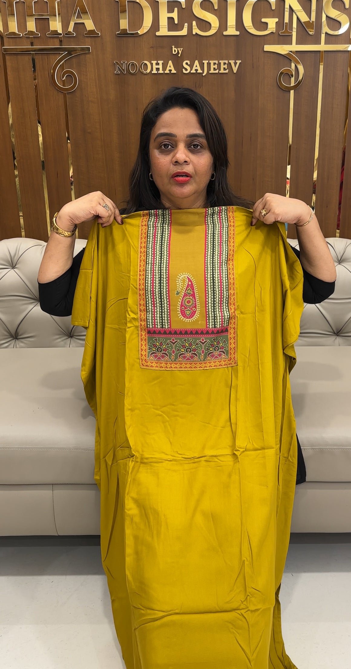 IHA'S IN-HOUSE RAYON KURTI'S MATERIAL - IHA 28829