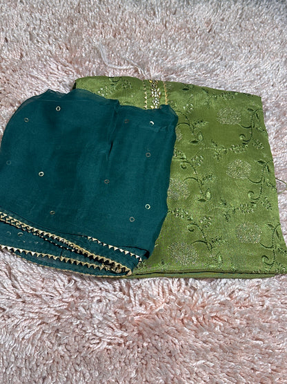 OFFER SALES UNSTITCHED SALWAR SUITS -  IHA 35994