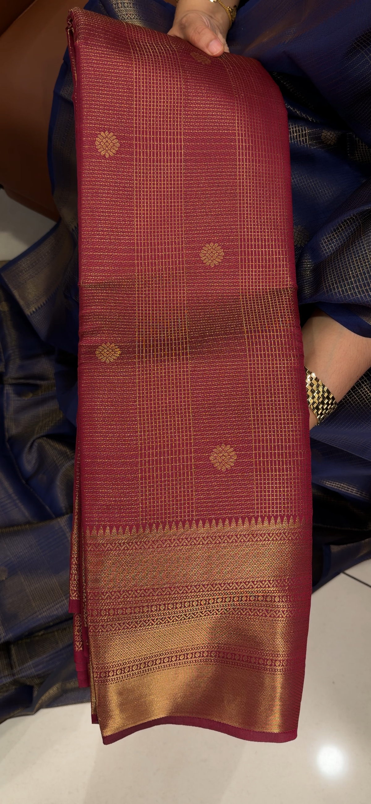 SEMI SILK SAREES - IHA 35787