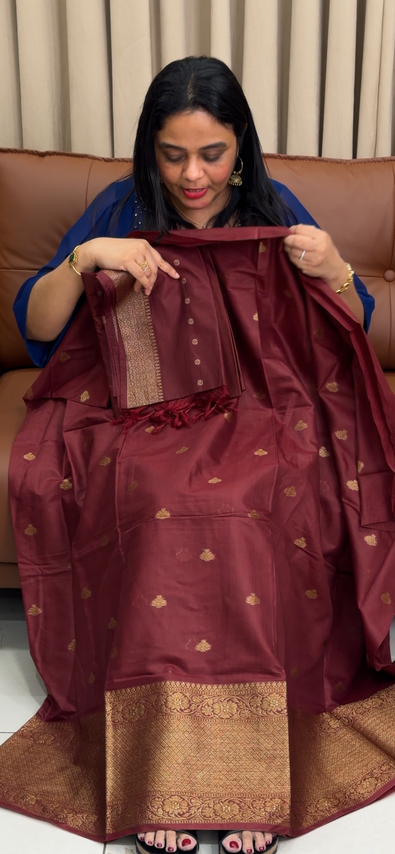 UNSTITCHED SALWAR SUITS - IHA 34094