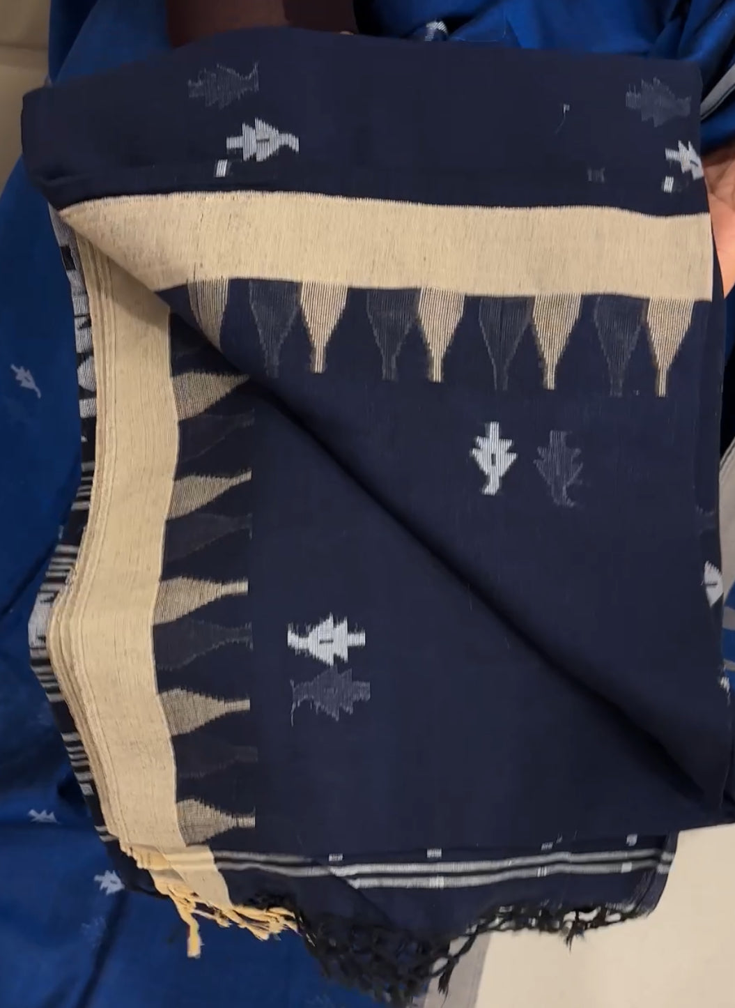 HANDLOOM COTTON SAREES - IHA 25581