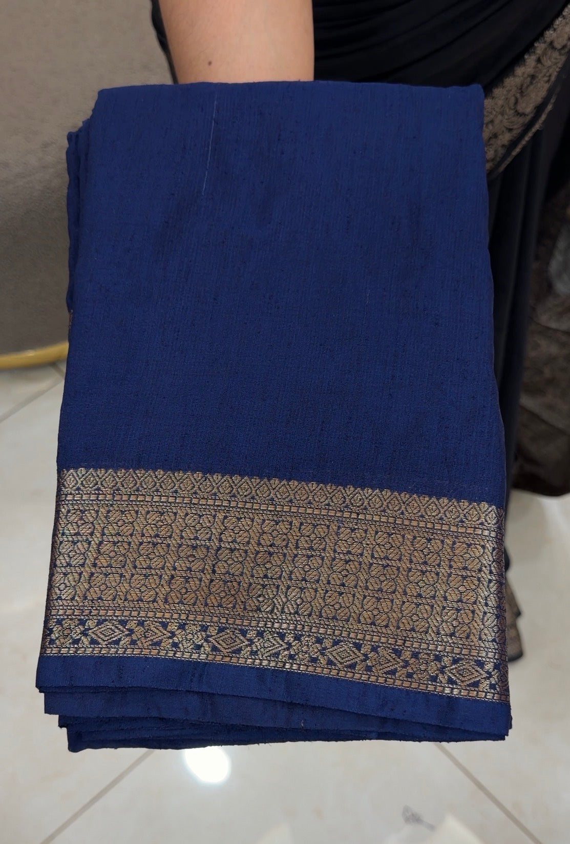 SEMI BANARASI SAREES - IHA 32918