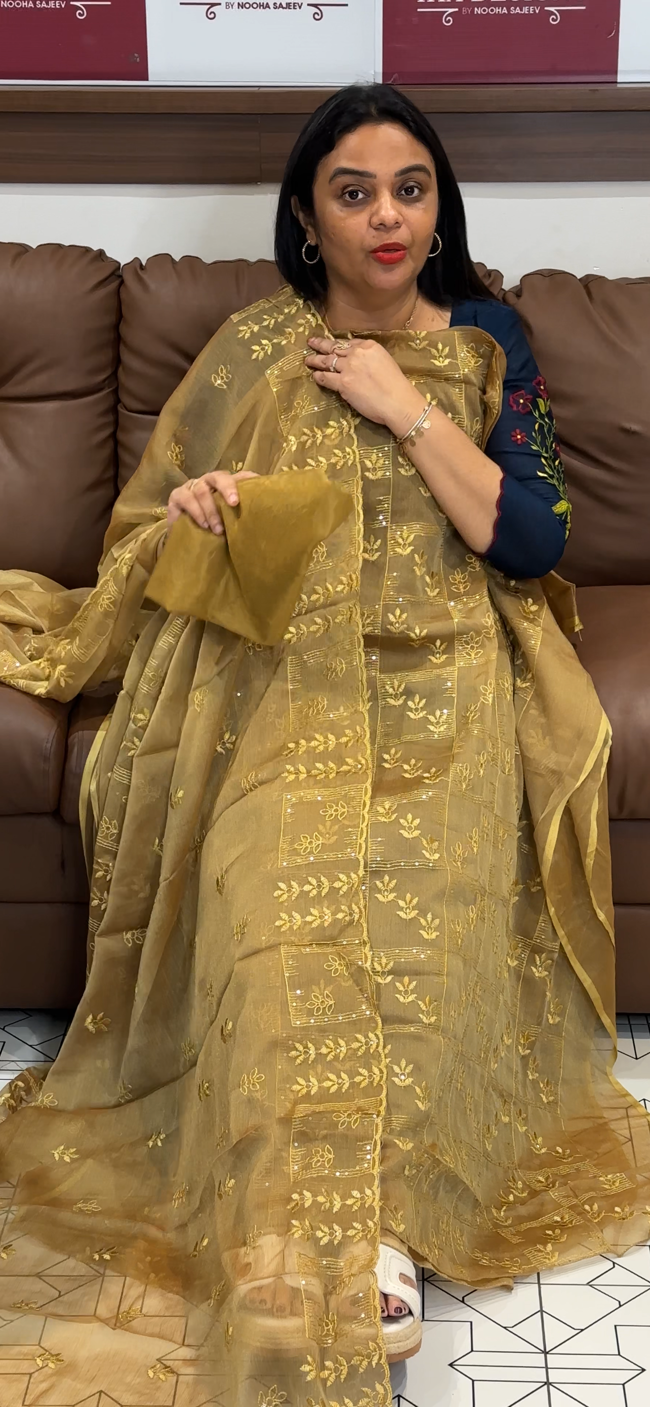 UNSTITCHED SALWAR SUITS - IHA 32880