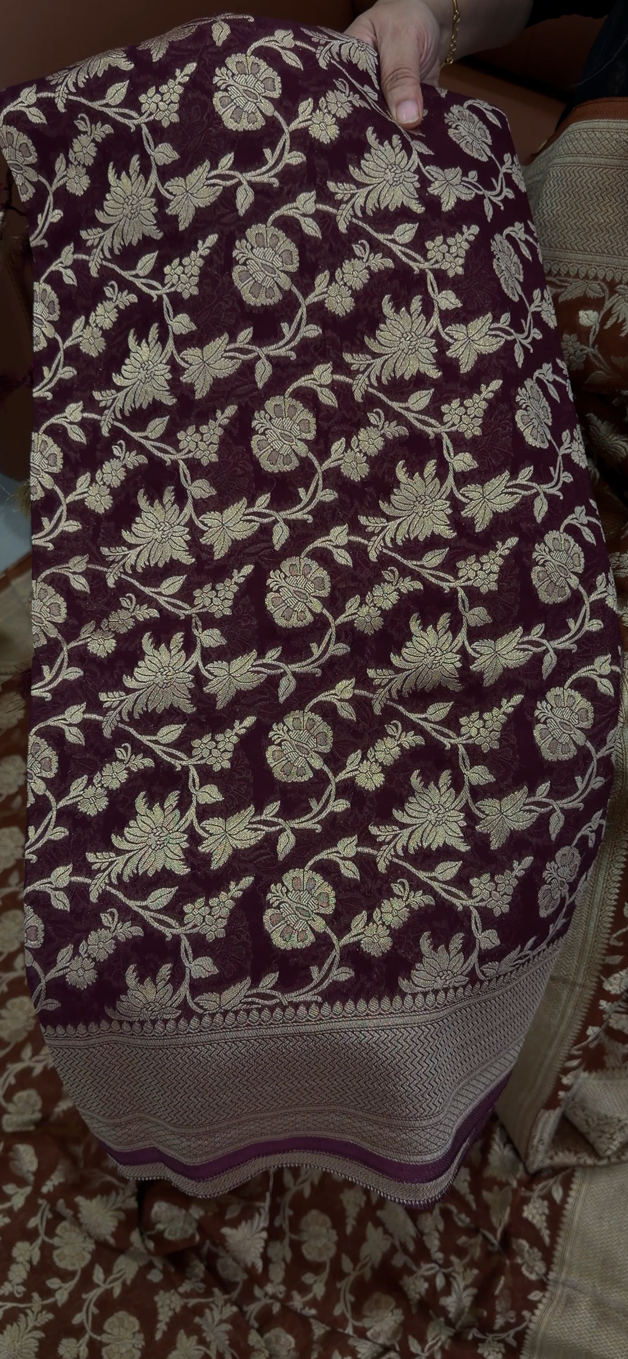 VISCOSE GEORGETTE SAREES - IHA 34117