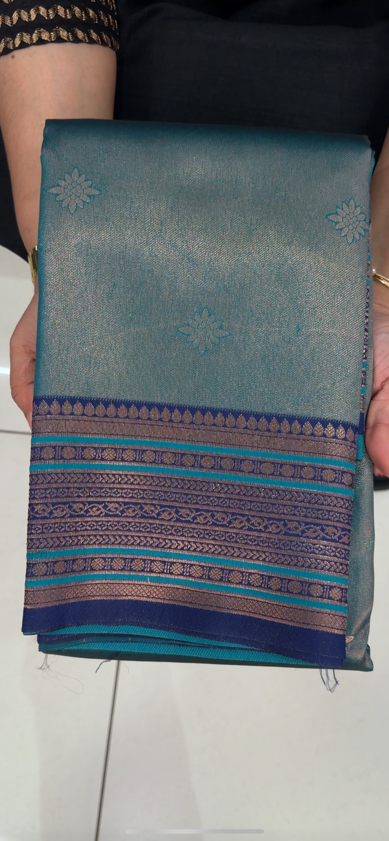 DESIGNER TISSUE SAREES - IHA 29263