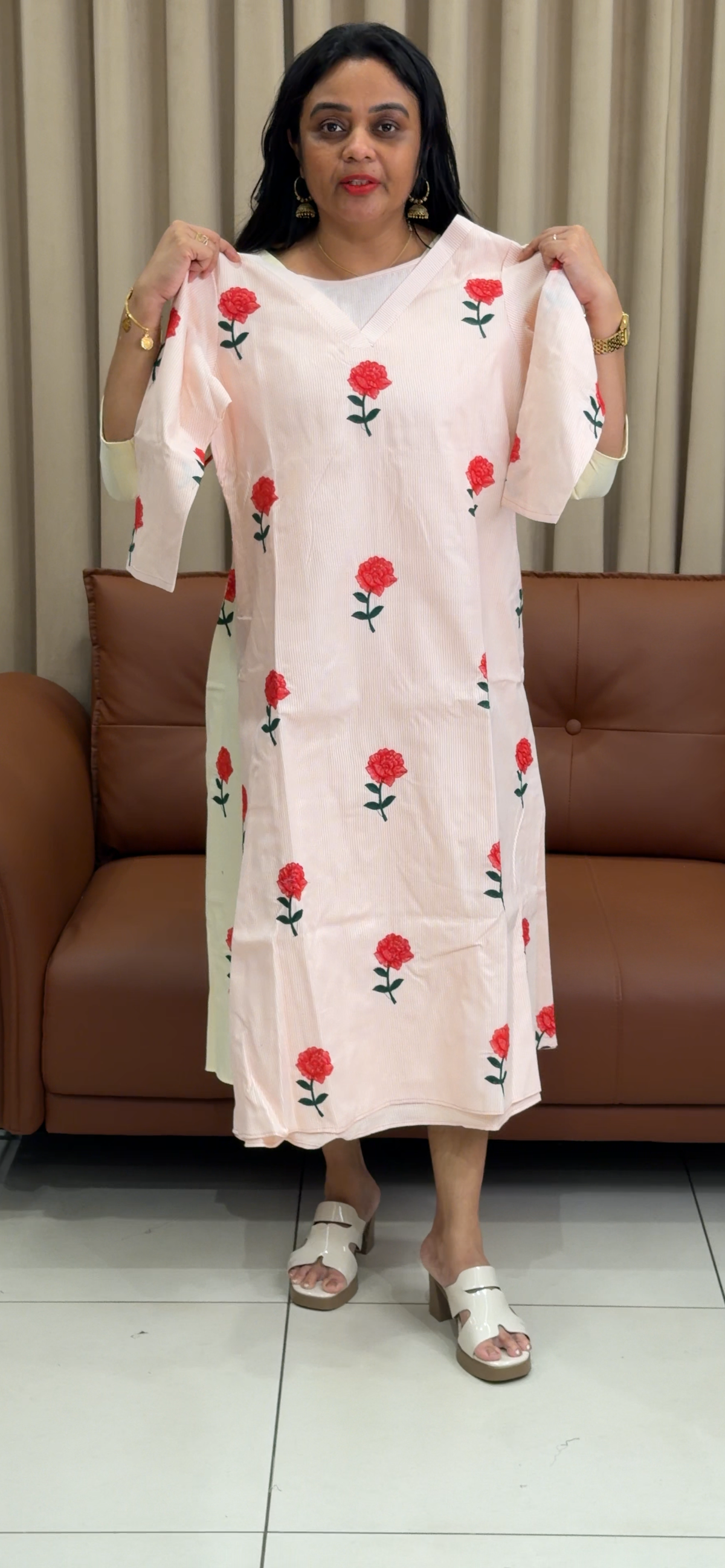 IHA'S IN-HOUSE HANDLOOM FROCKS - IHA 35789
