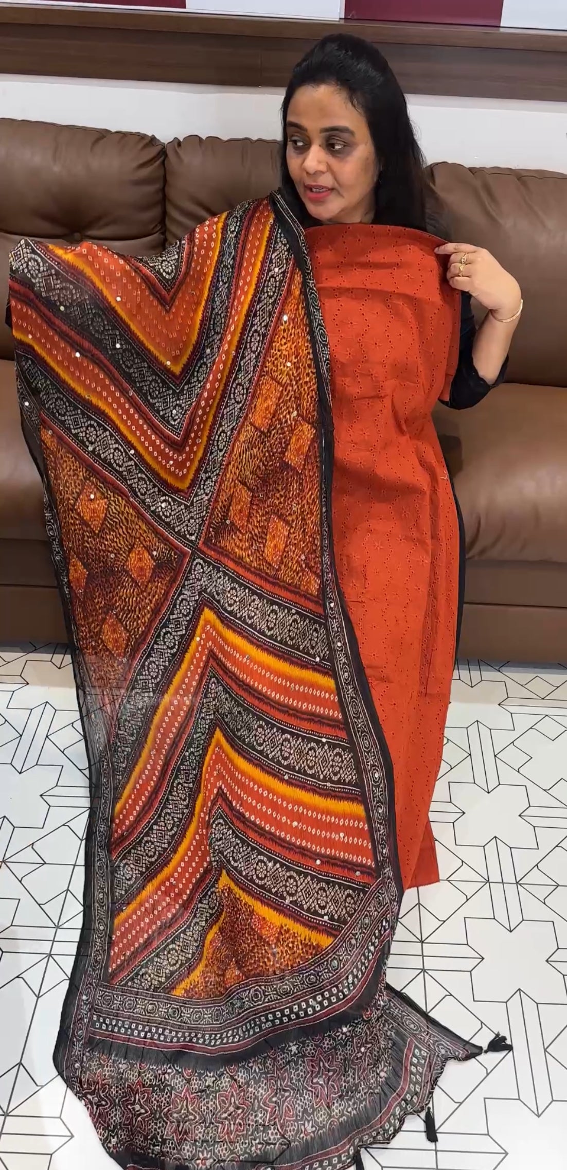 FORWARD COTTON HAKOBA UNSTITCHED SALWAR SUITS - IHA 27918