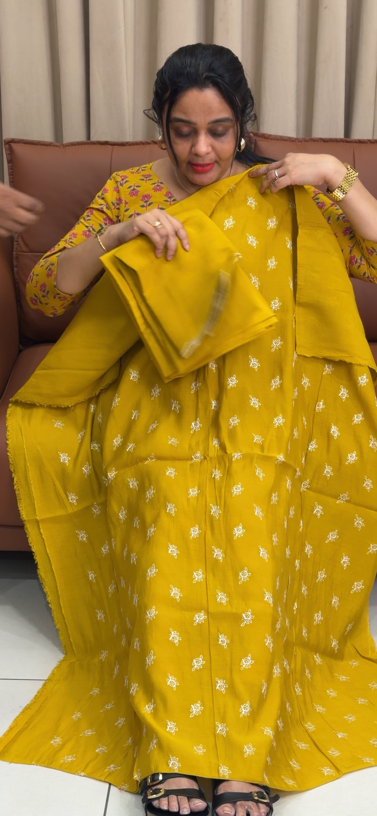 OFFET SALES UNSTITCHED SALWAR SUITS - IHA 35437