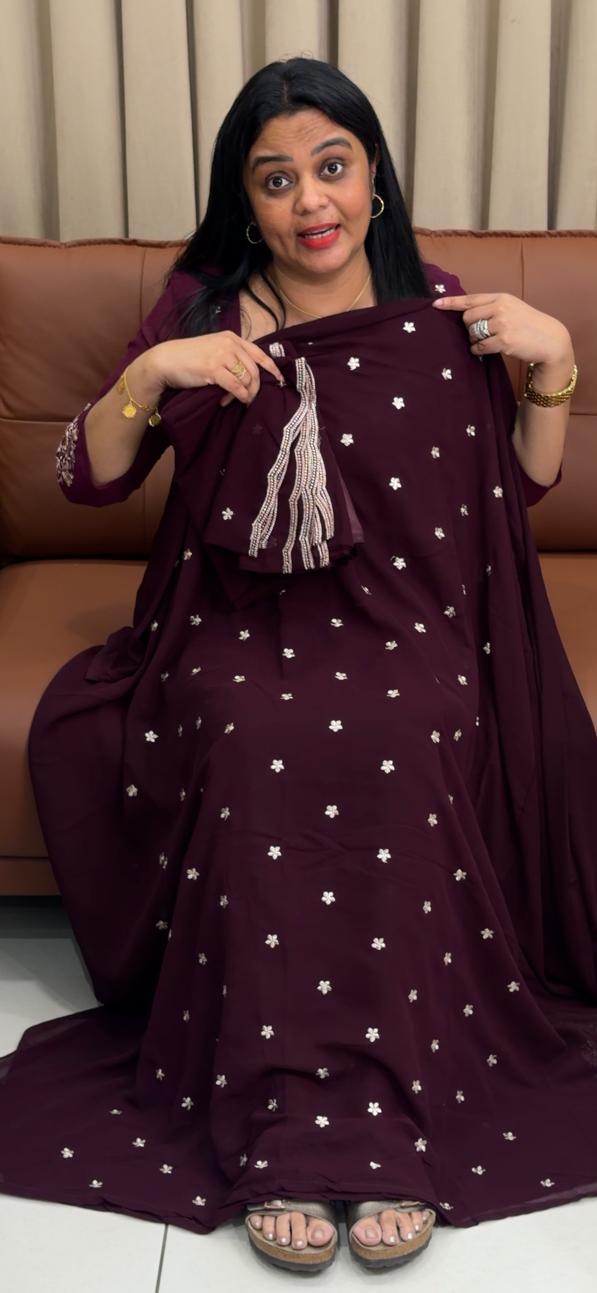 FAUX GEORGETTE UNSTITCHED SALWAR SUITS - IHA 35797