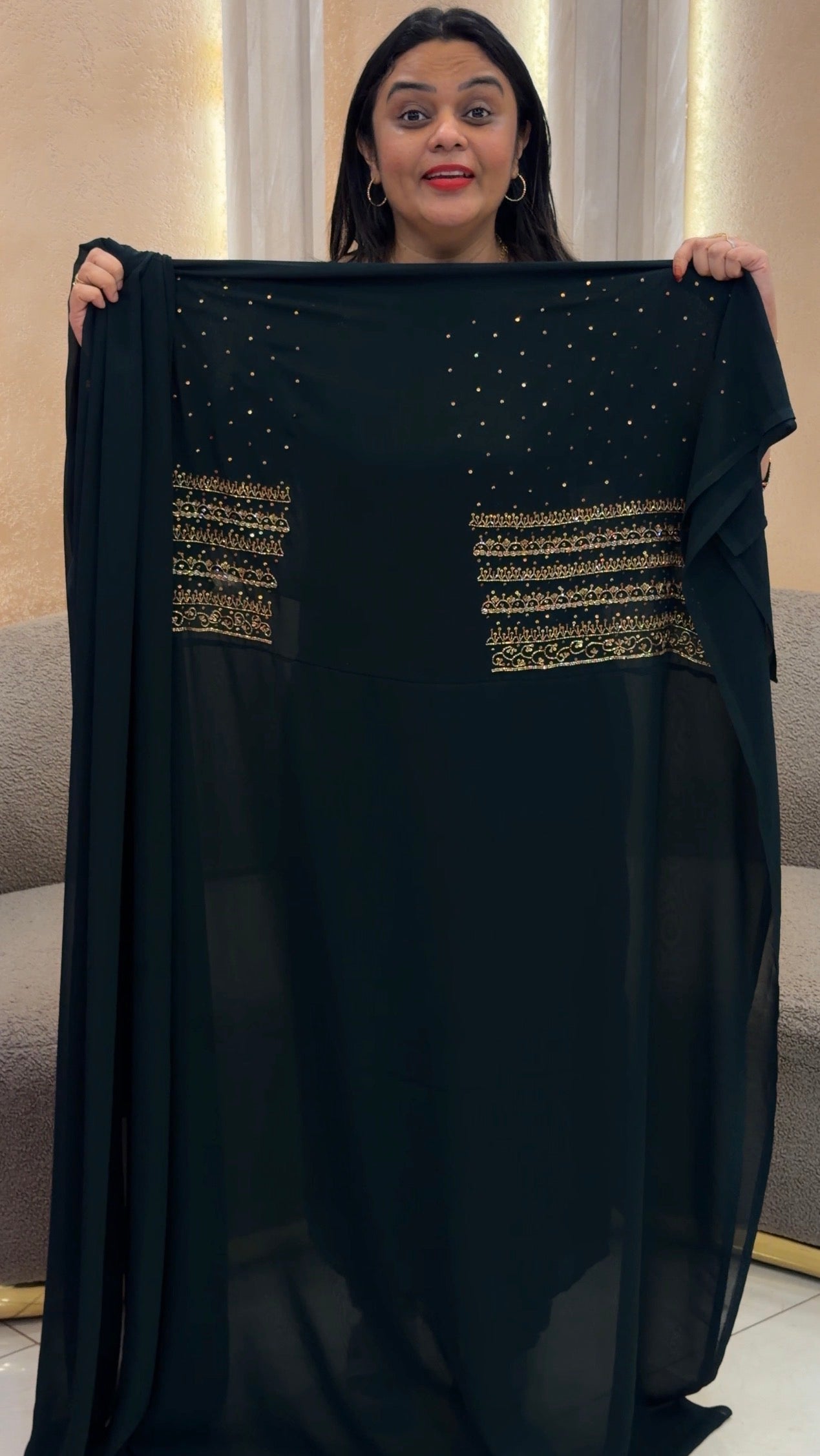 IHA'S IN-HOUSE HAND WORKED UNSTITCHED SALWAR SUITS - IHA 33155