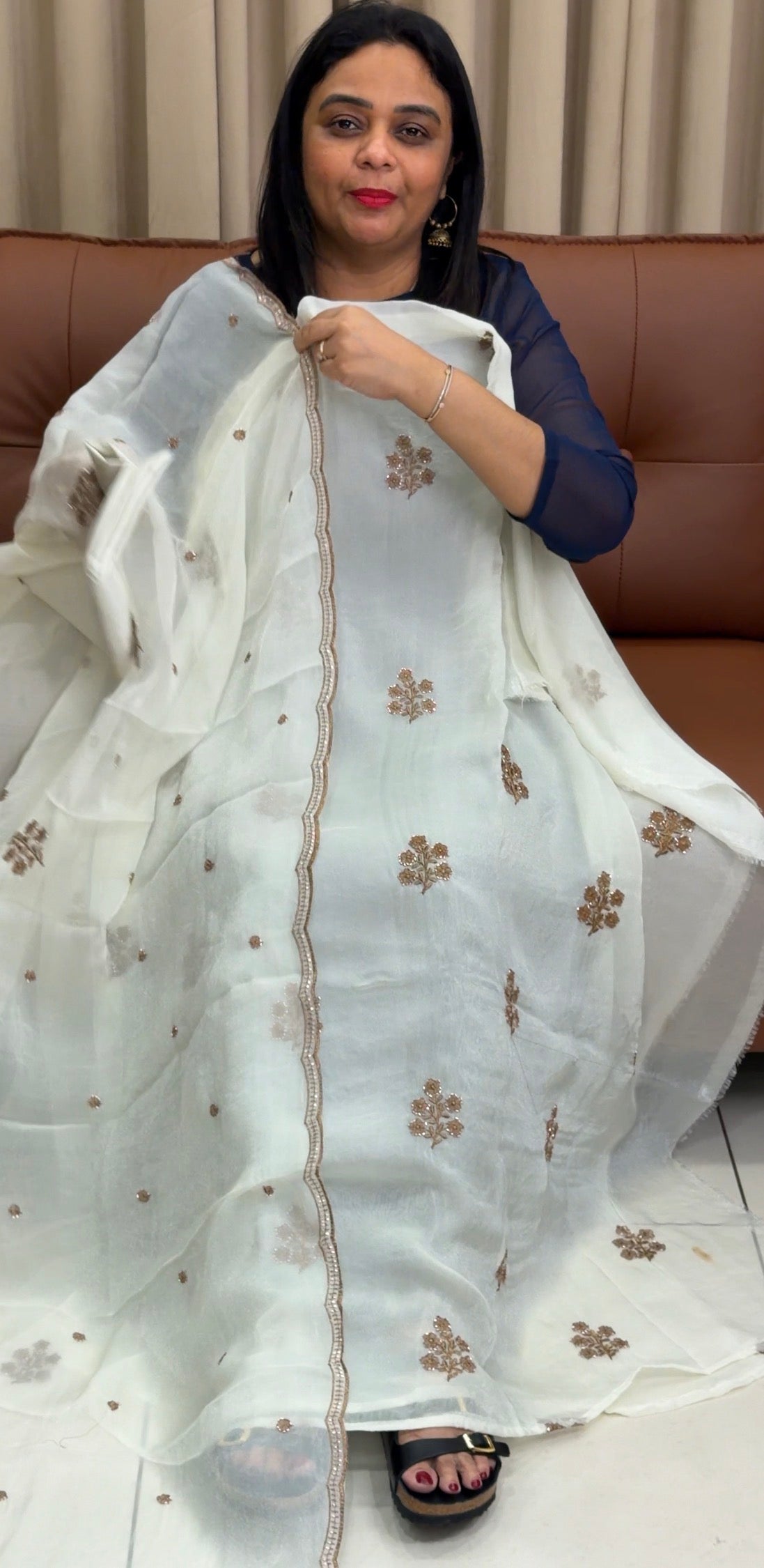 UNSTITCHED SALWAR SUITS - IHA 33964