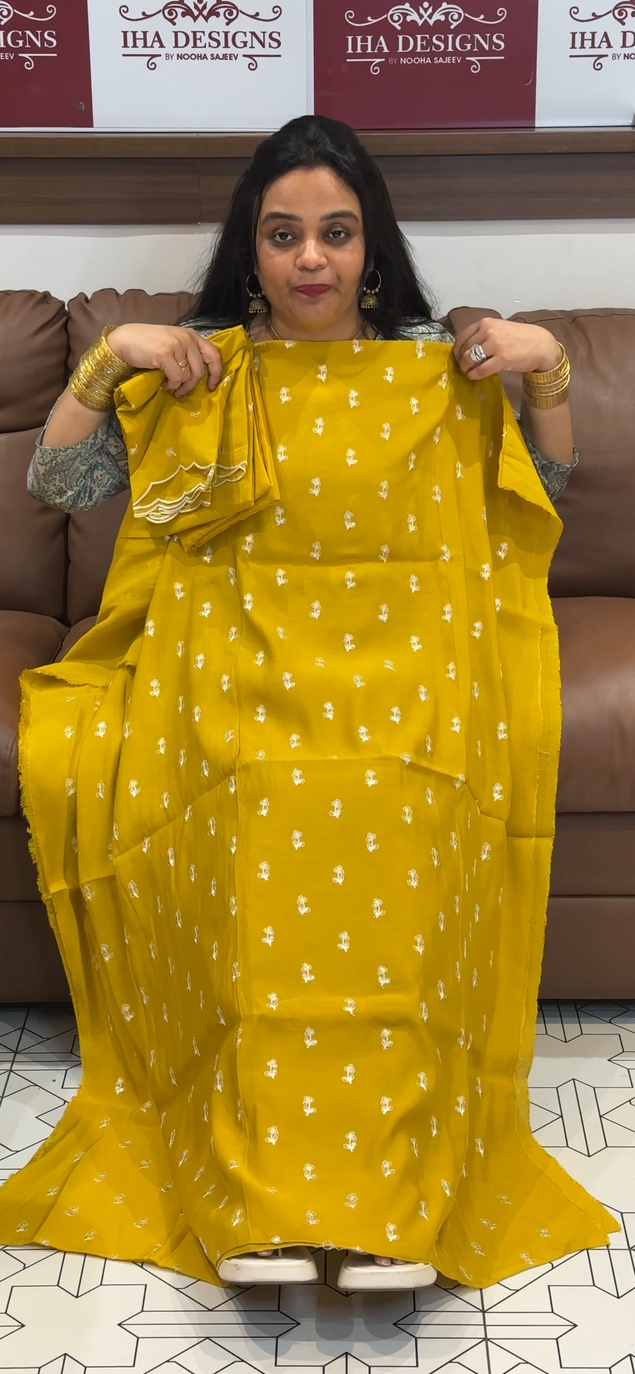 OFFER SALES UNSTITCHED SALWAR SUITS - IHA 34977