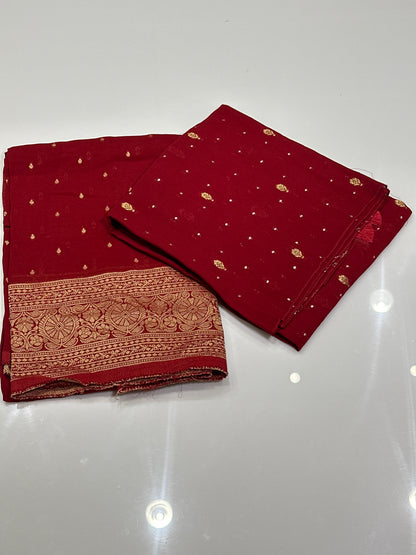 OFFER SALES UNSTITCHED SALWAR SUITS -  IHA 33459
