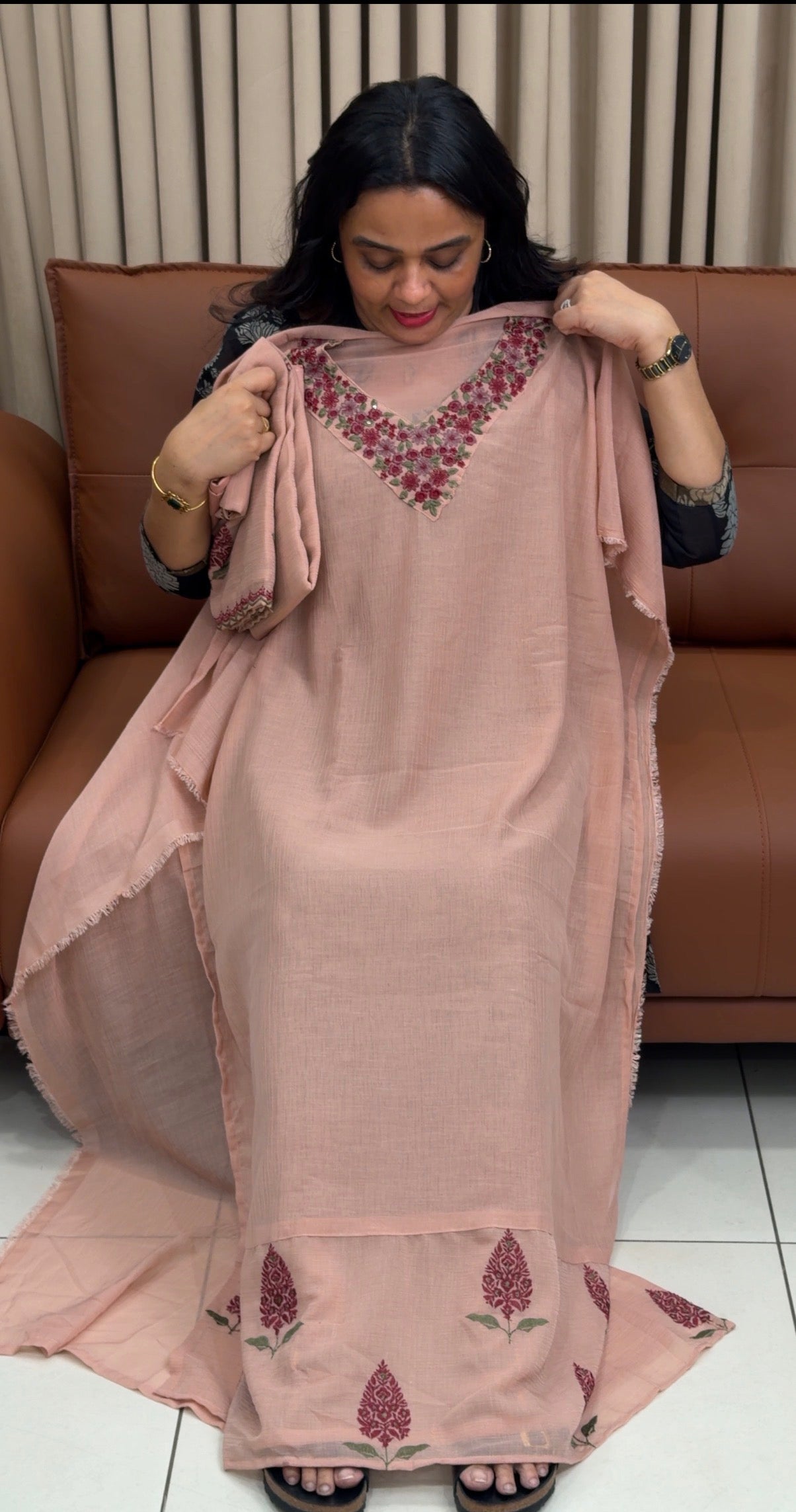 OFFER SALE UNSTITCHED SALWAR SUITS - IHA 34870