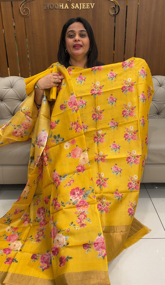 TUSSUR SILK UNSTITCHED SALWAR SUITS - IHA 25968