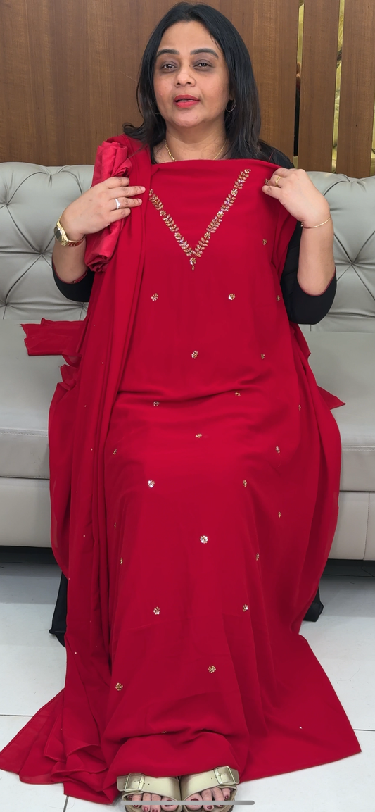 IHA'S IN-HOUSE UNSTITCHED SALWAR SUITS - IHA 31316