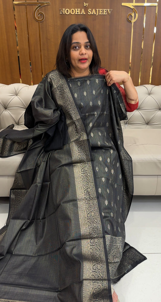 TISSUE UNSTITCHEED SALWAR SUITS - IHA 25223