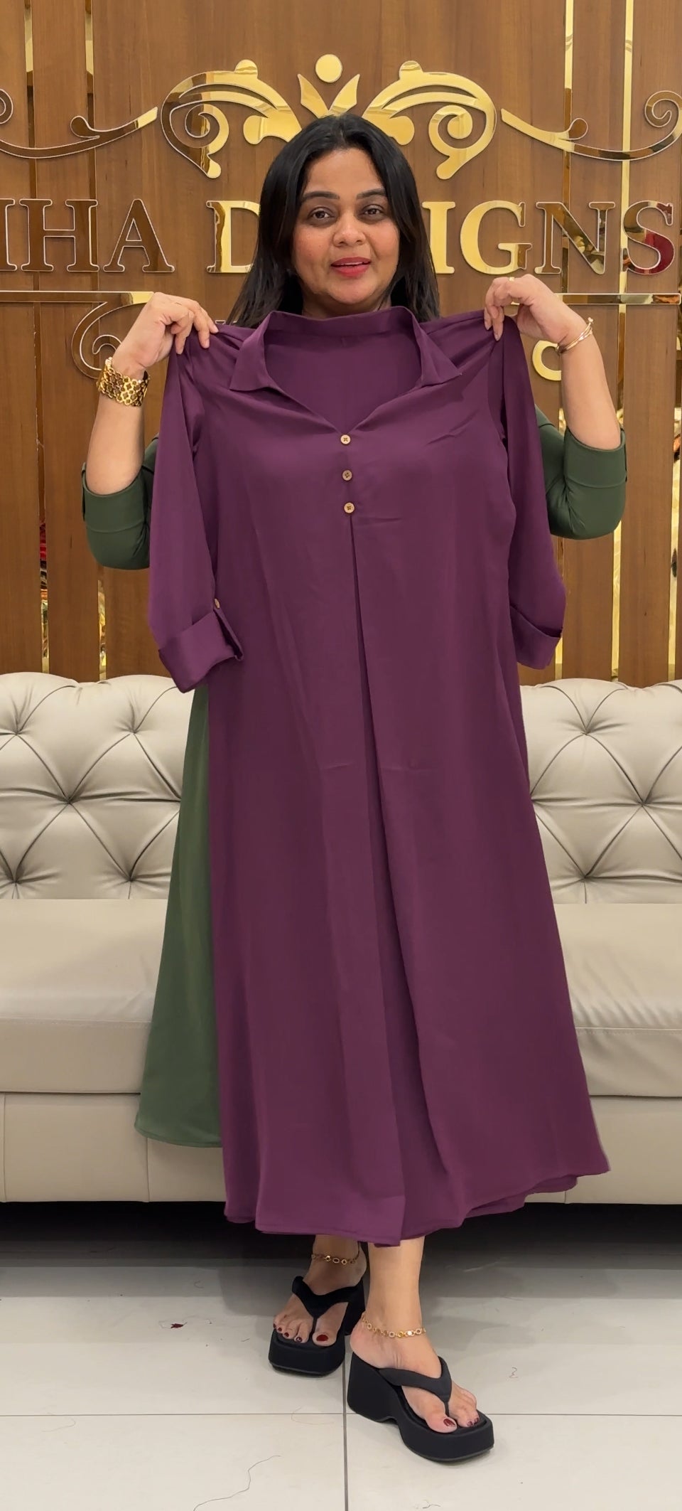 IHA'S IN-HOUSE DESIGNER ALINE TOPS - IHA 29165