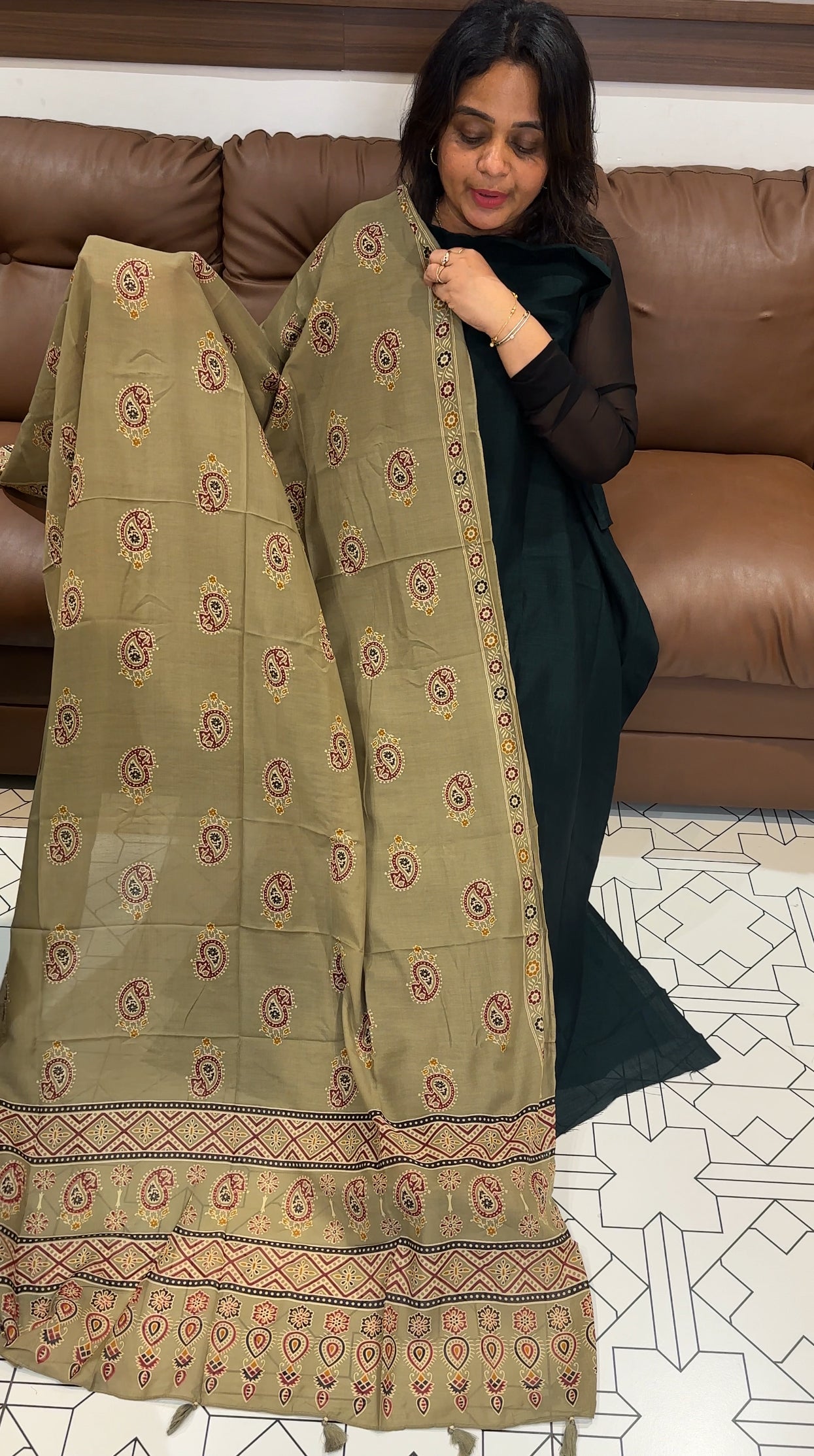 SEMI RAW SILK UNSTITCHED SALWAR SUITS -  IHA 26232