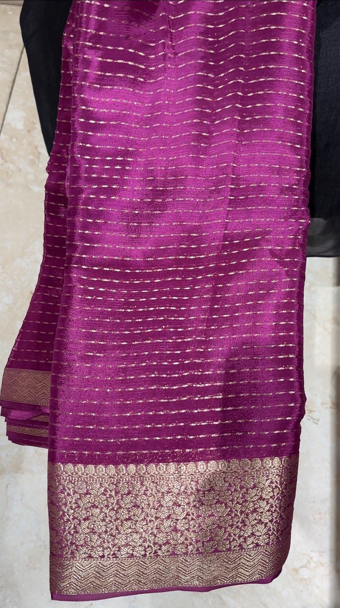 PLATINUM CHIFFON SAREES - IHA 19876