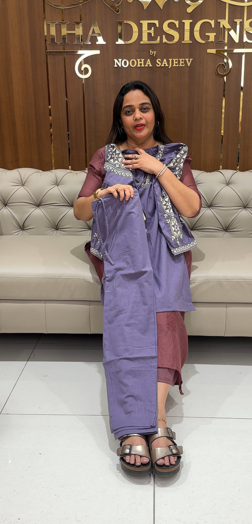 COTTON LINEN SHORT CO-ORDS SETS - IHA 24076