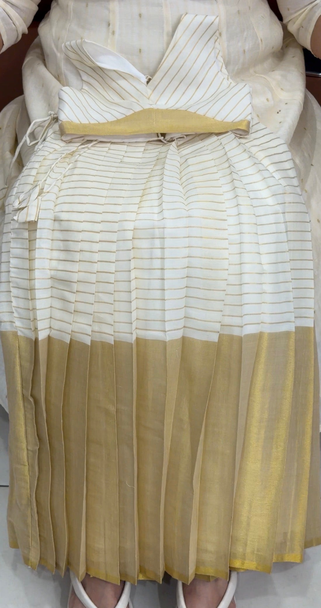 IHA'S IN-HOUSE CROP TOP AND SKIRT - IHA 34564