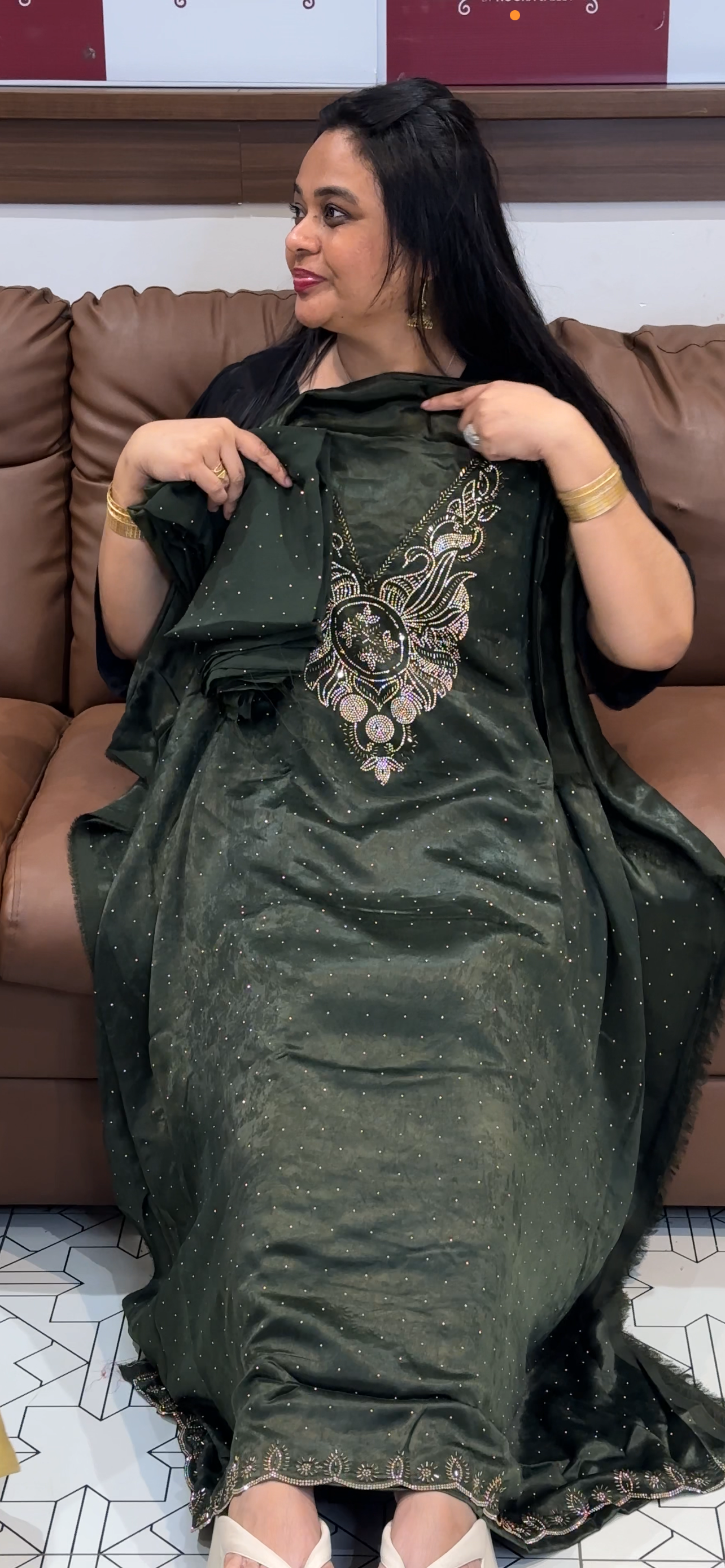 OFFER SALES UNSTITCHED SALWAR SUITS - IHA 35014