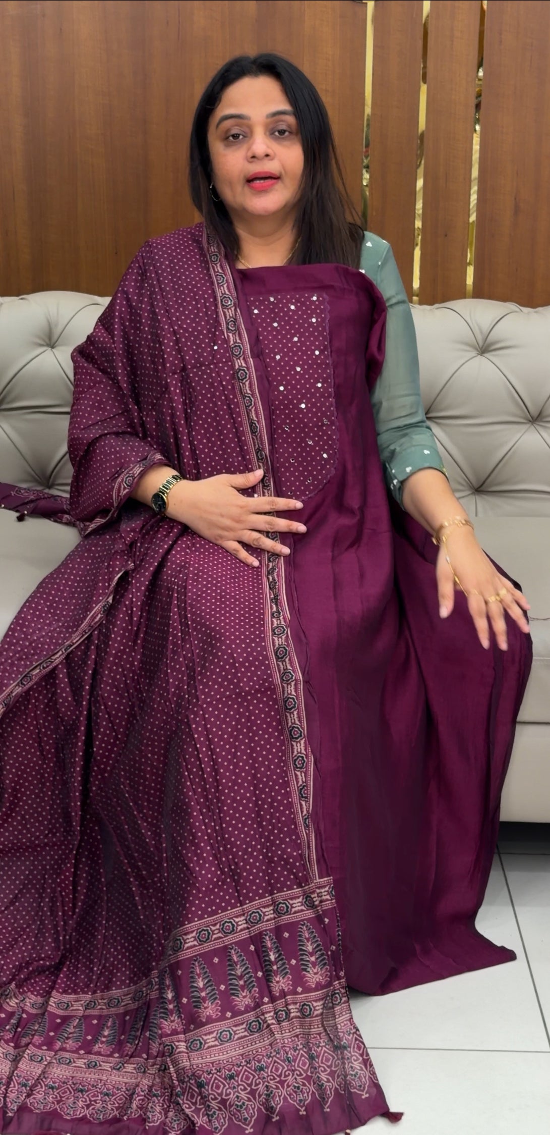 SEMI RAW SILK UNSTITCHED SALWAR SUITS - IHA 32331