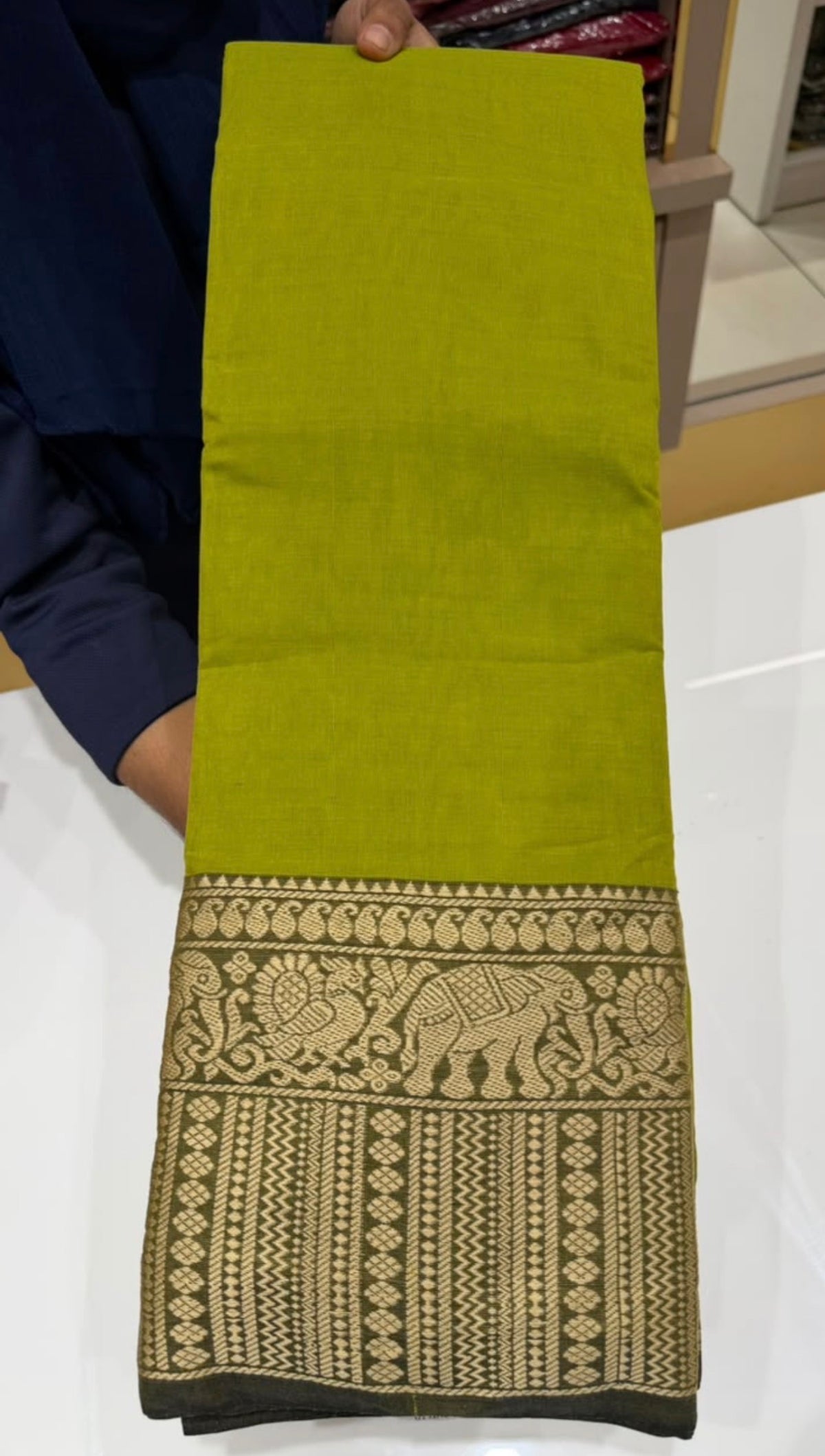 HANDLOOM COTTON SAREES - IHA 35927
