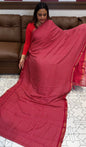 PRINTED SEMI MODAL SAREES - IHA 17059