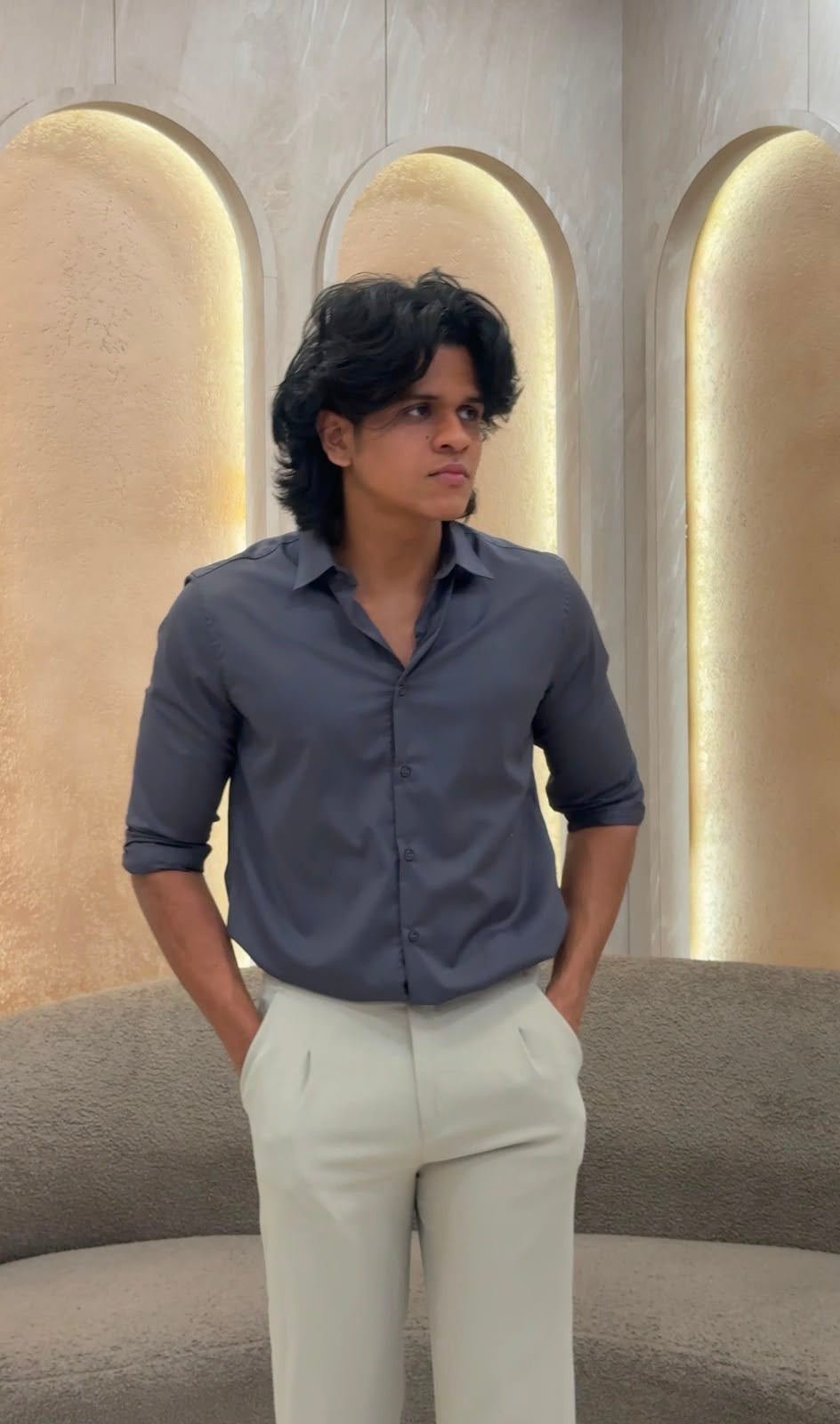 MEN'S SHIRT - IHA 33500