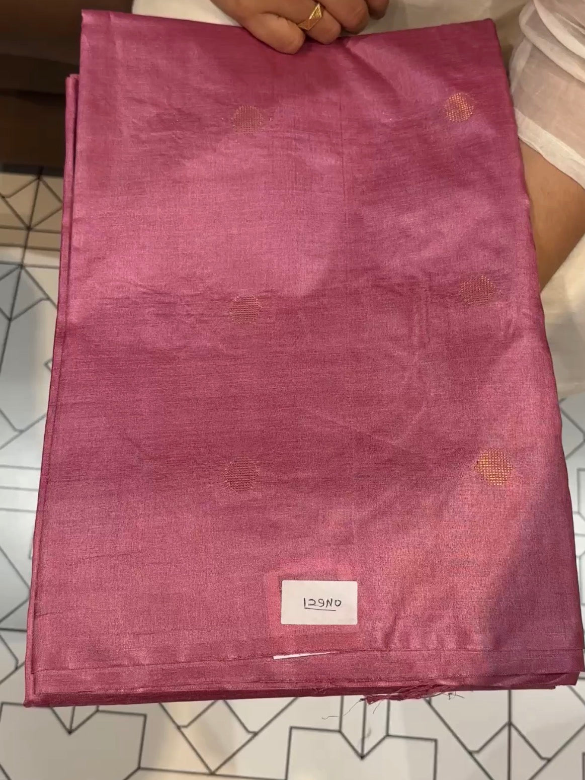 HANDLOOM TUSSUR SILK SAREES - IHA 31571