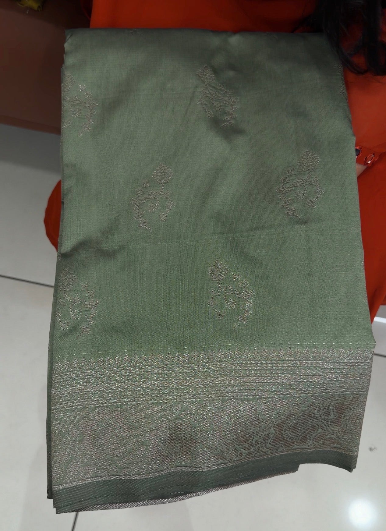 SEMI BANARASI SAREES - IHA 34942