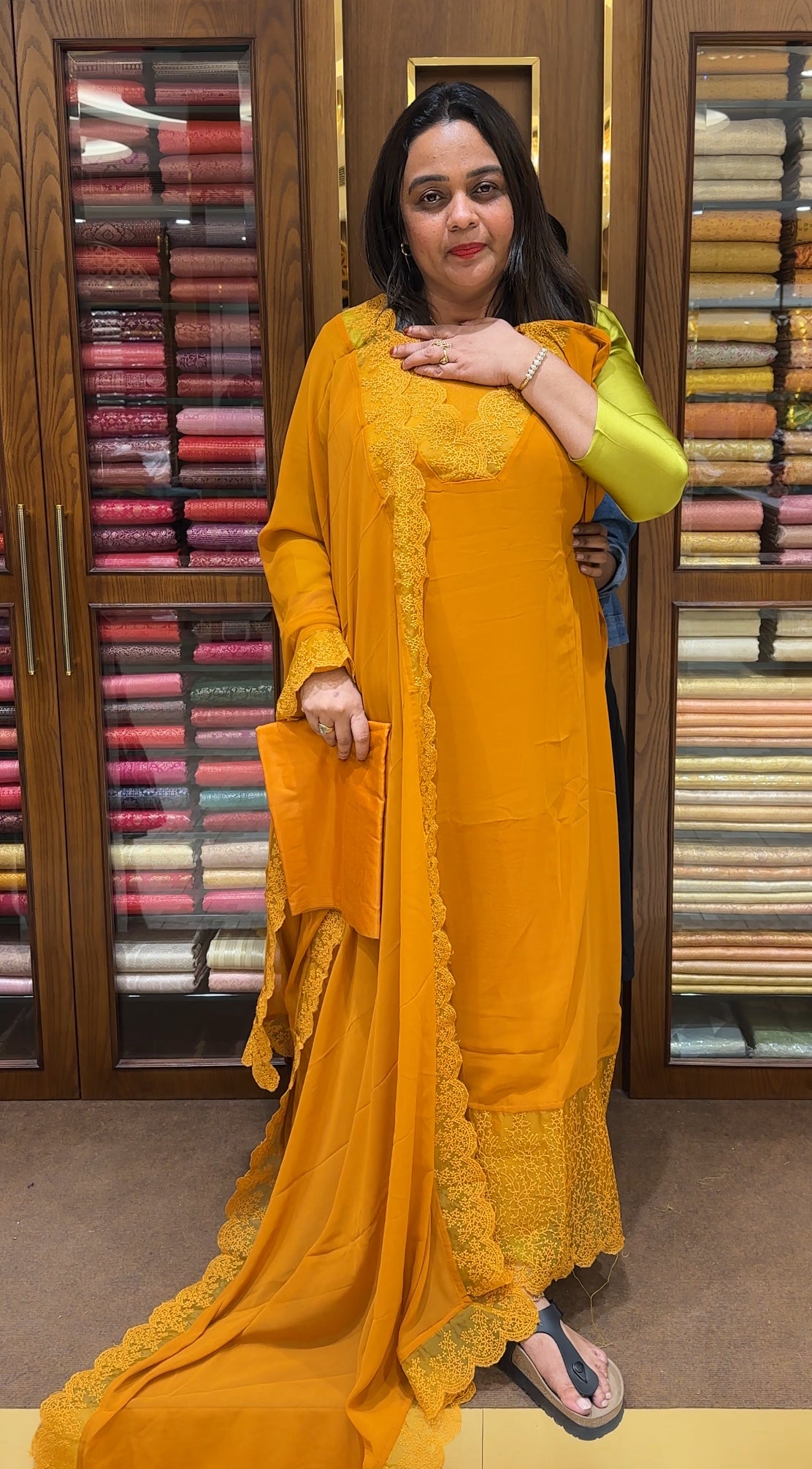 BUDGET BUY UNSTITCHED SALWAR SUITS - IHA 23470
