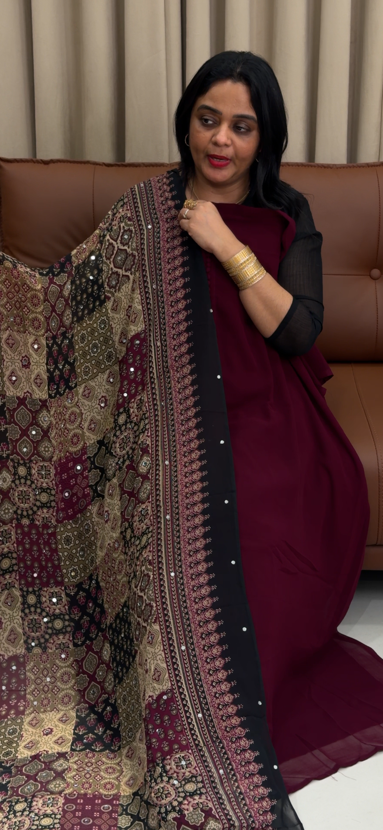 UNSTITCHED SALWAR SUITS - IHA 34036