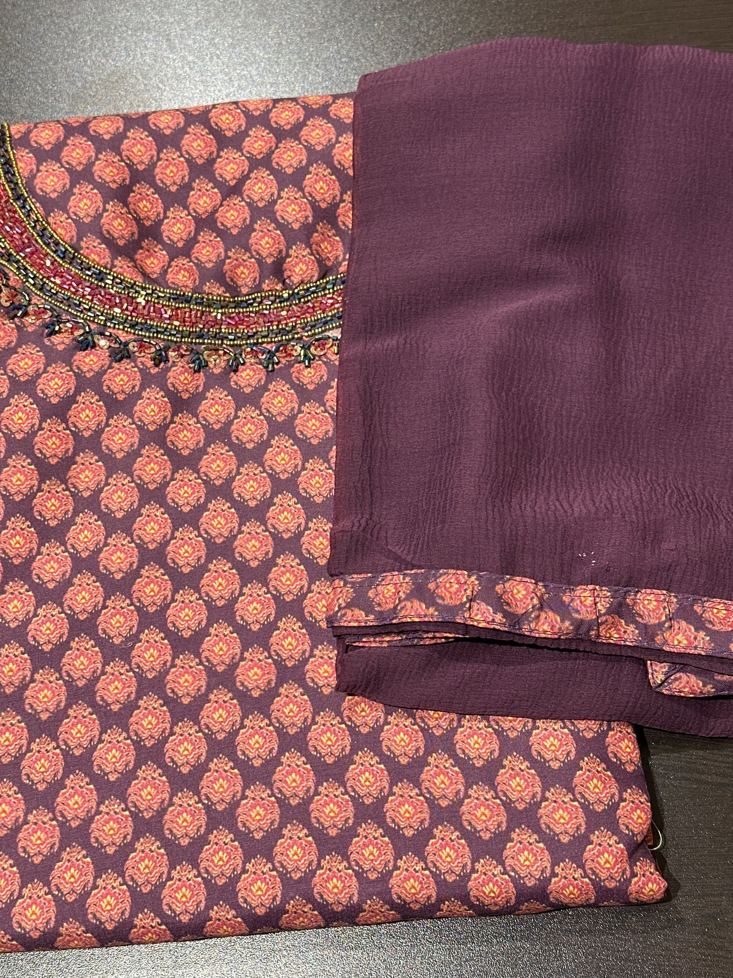 OFFER SALES UNSTITCHED SALWAR SUITS -  IHA 34155