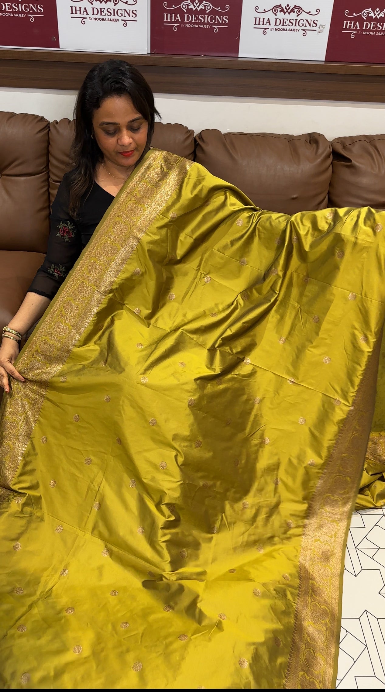 SEMI KATAN SAREES - IHA 25148