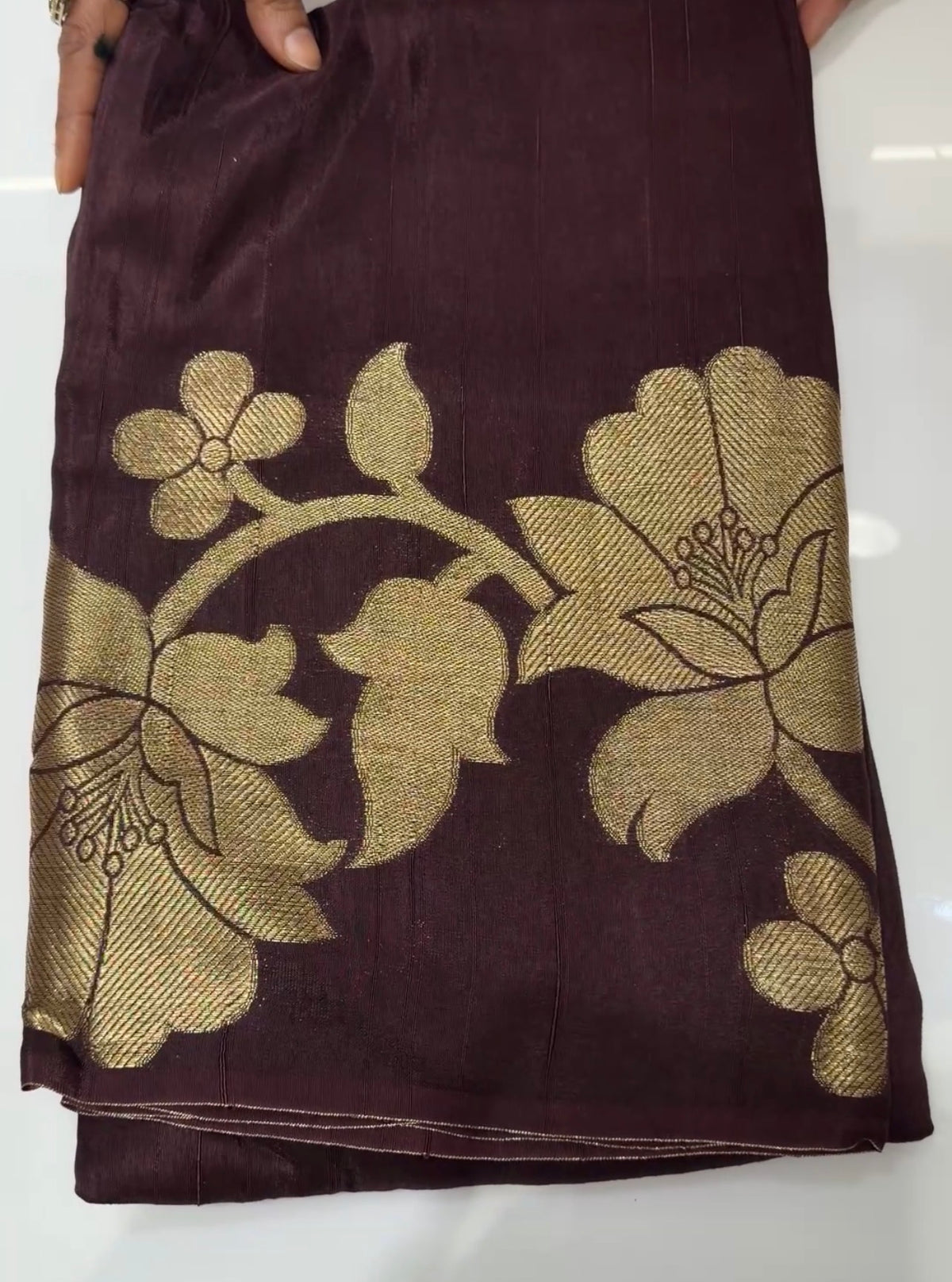 SEMI BANARASI SAREES - IHA 35194