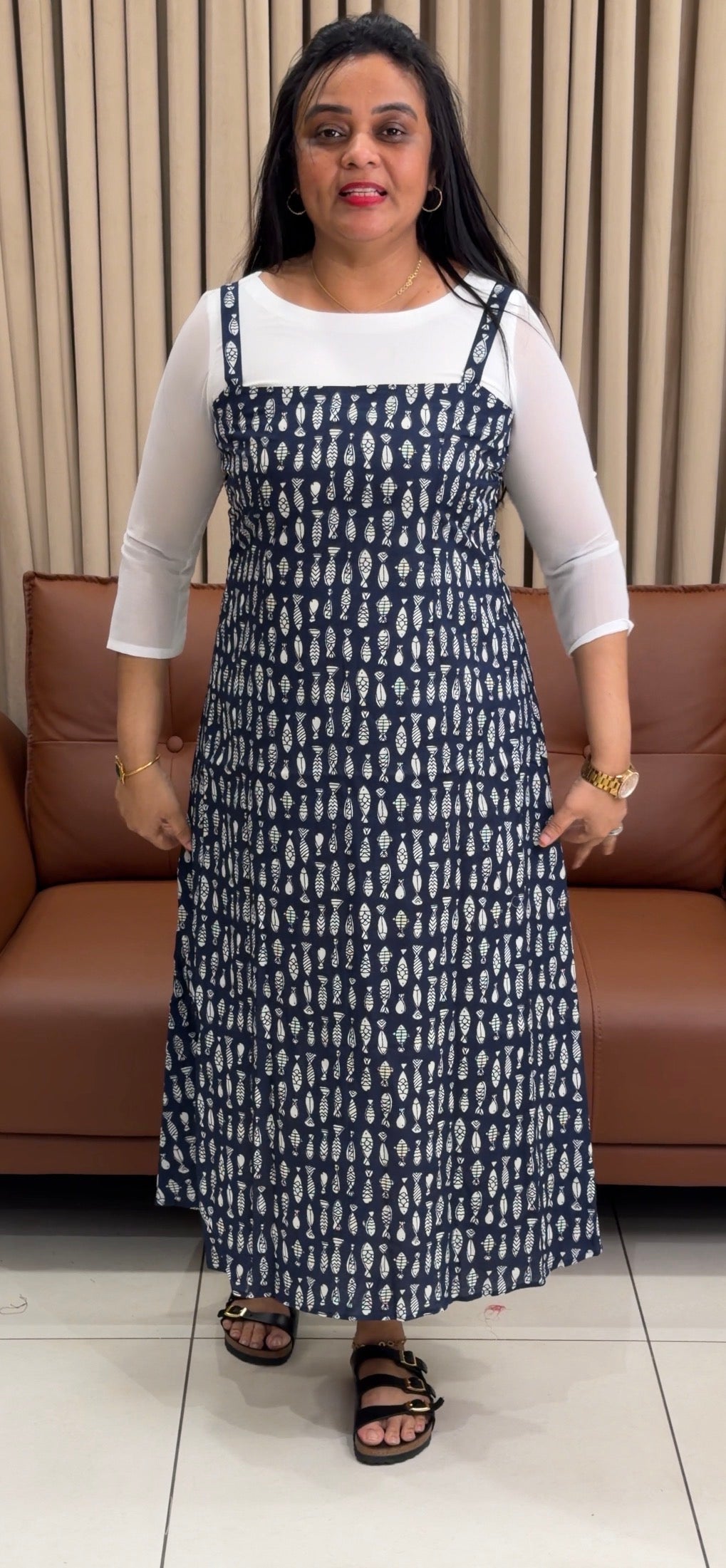 IHA'S IN-HOUSE PRINTED TOPS - IHA 34804