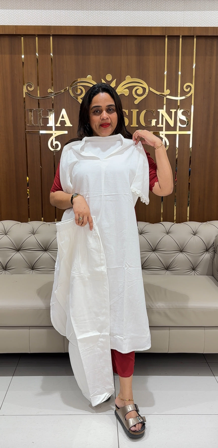 COTTON CO-ORDS SETS - IHA 24053