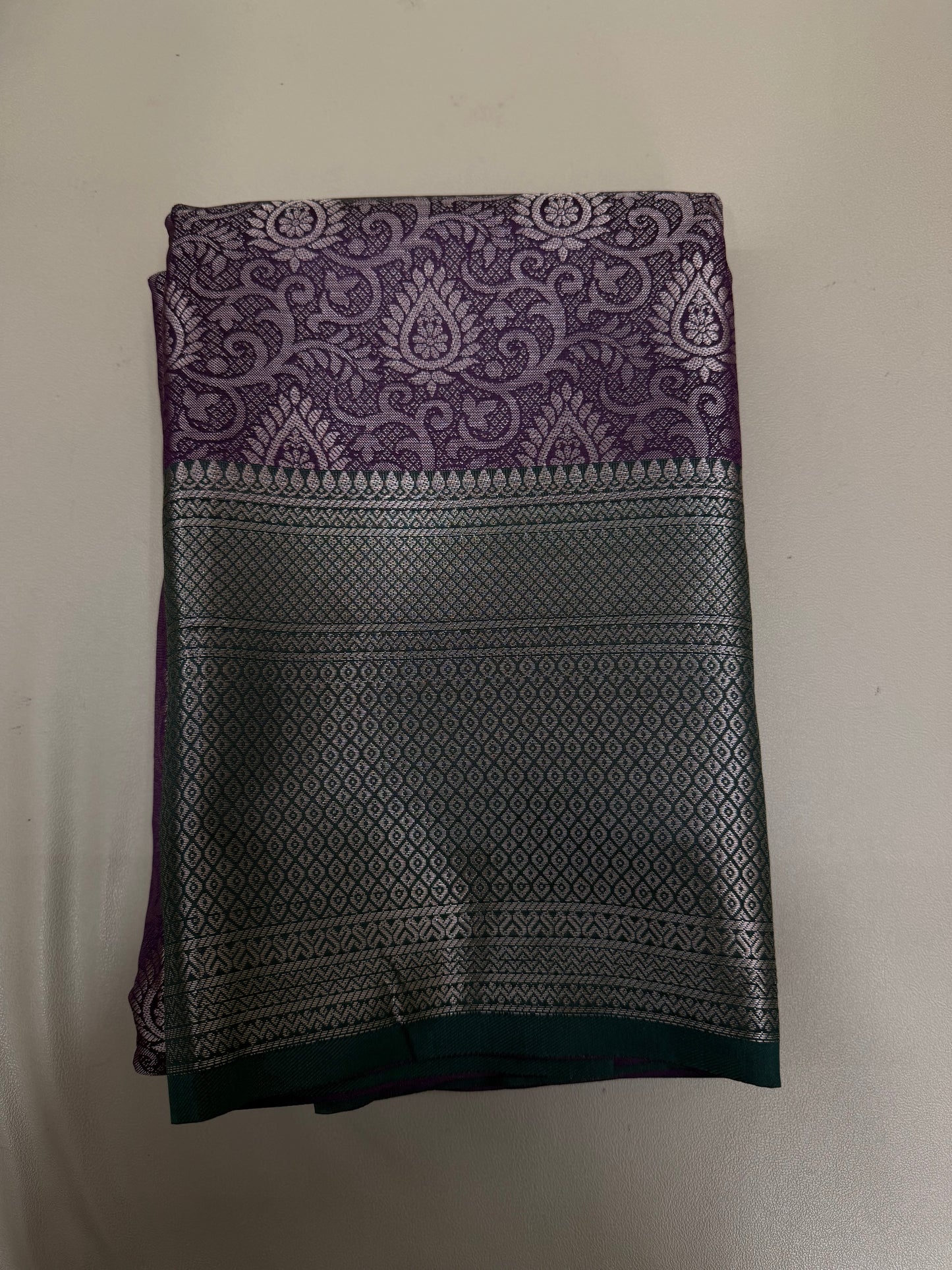 SEMI KANCHIPURAM SAREES - IHA 29342