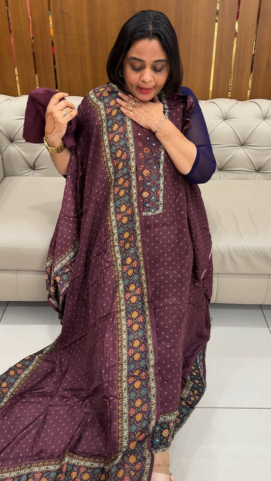 CRAPE SILK UNSTITCHED SALWAR SUITS - IHA 27560