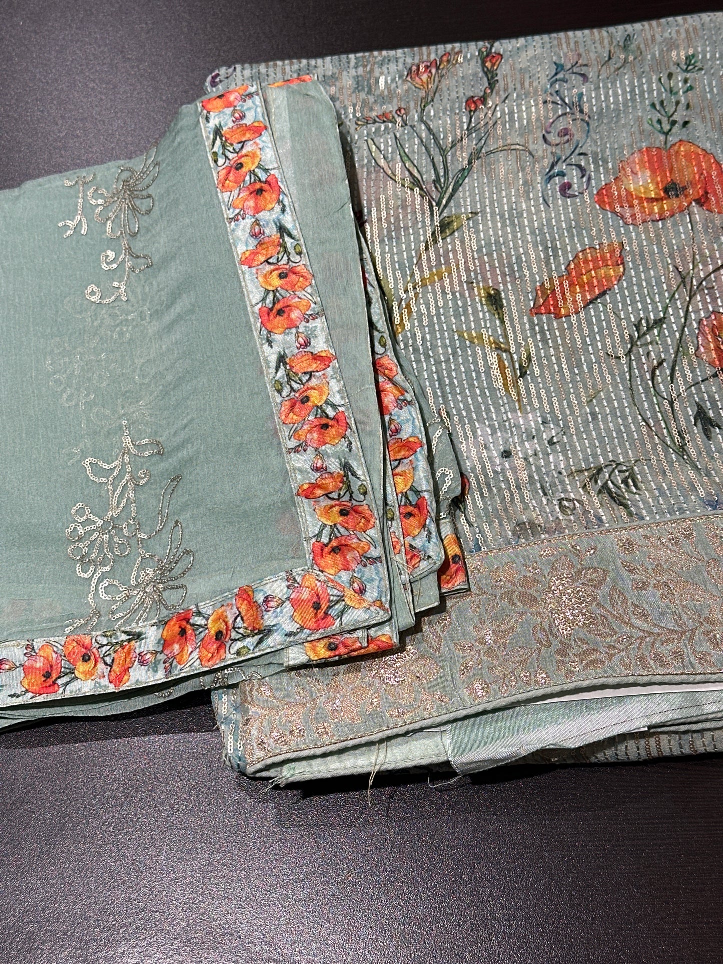 OFFER SALES UNSTITCHED SALWAR SUITS -  IHA 34185