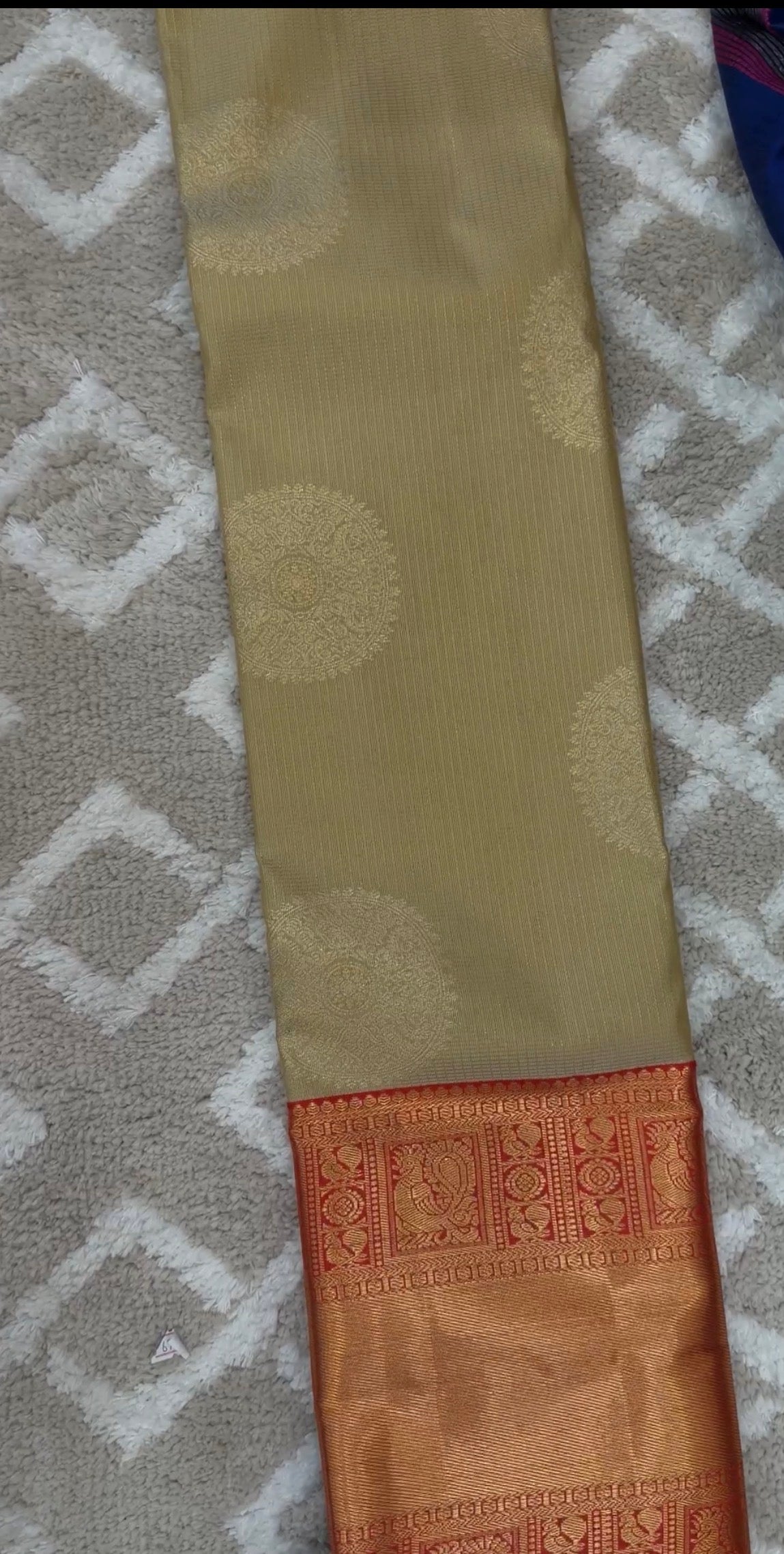 SEMI KANCHIPURAM SILK SAREES - IHA 33132