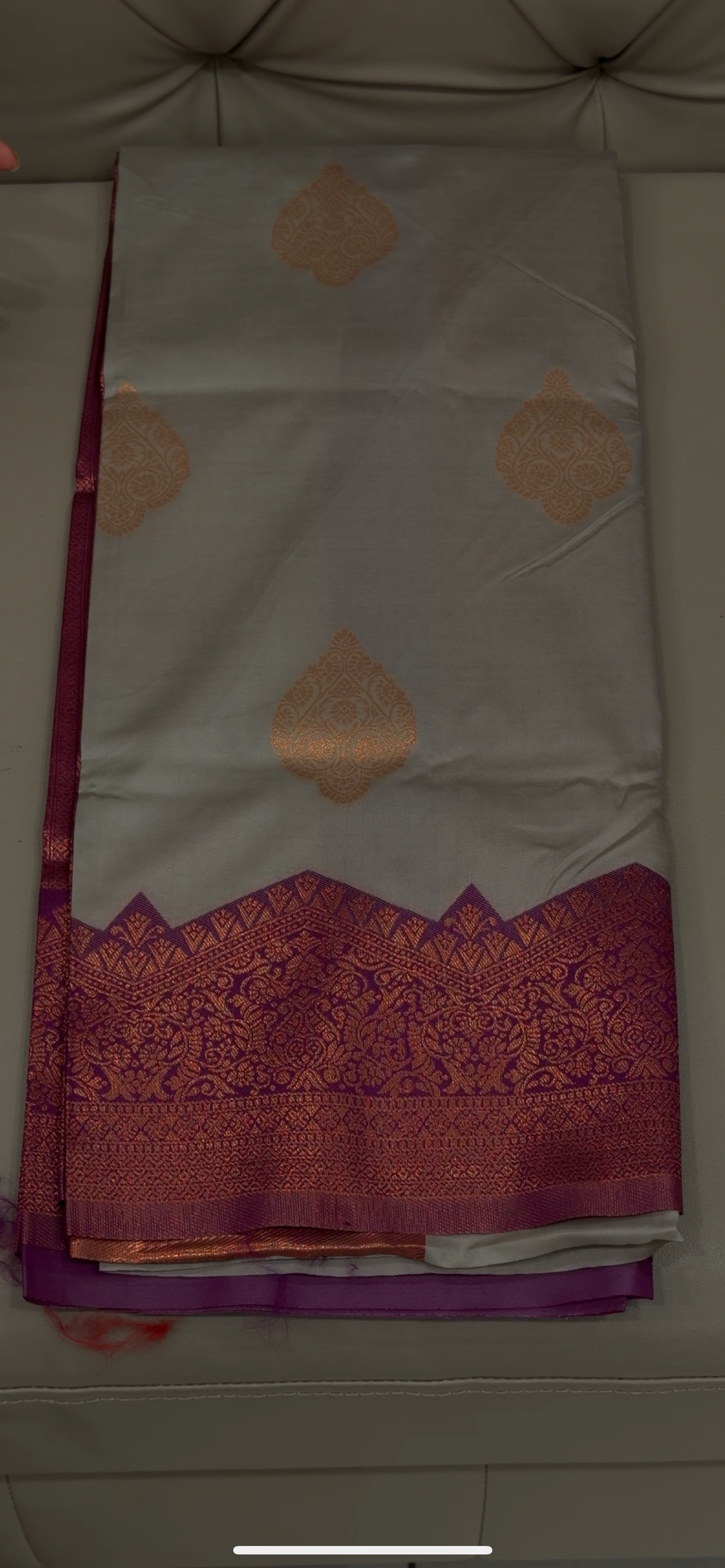 SEMI KANCHIPURAM SAREES - IHA 28758
