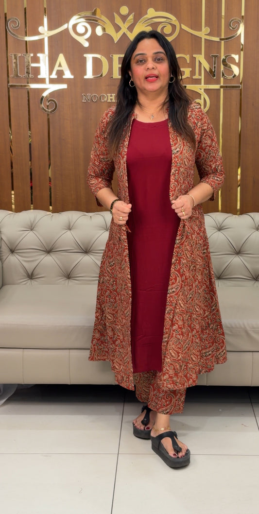 ALINE TOP ,JACKET AND BOTTOM - IHA 28918