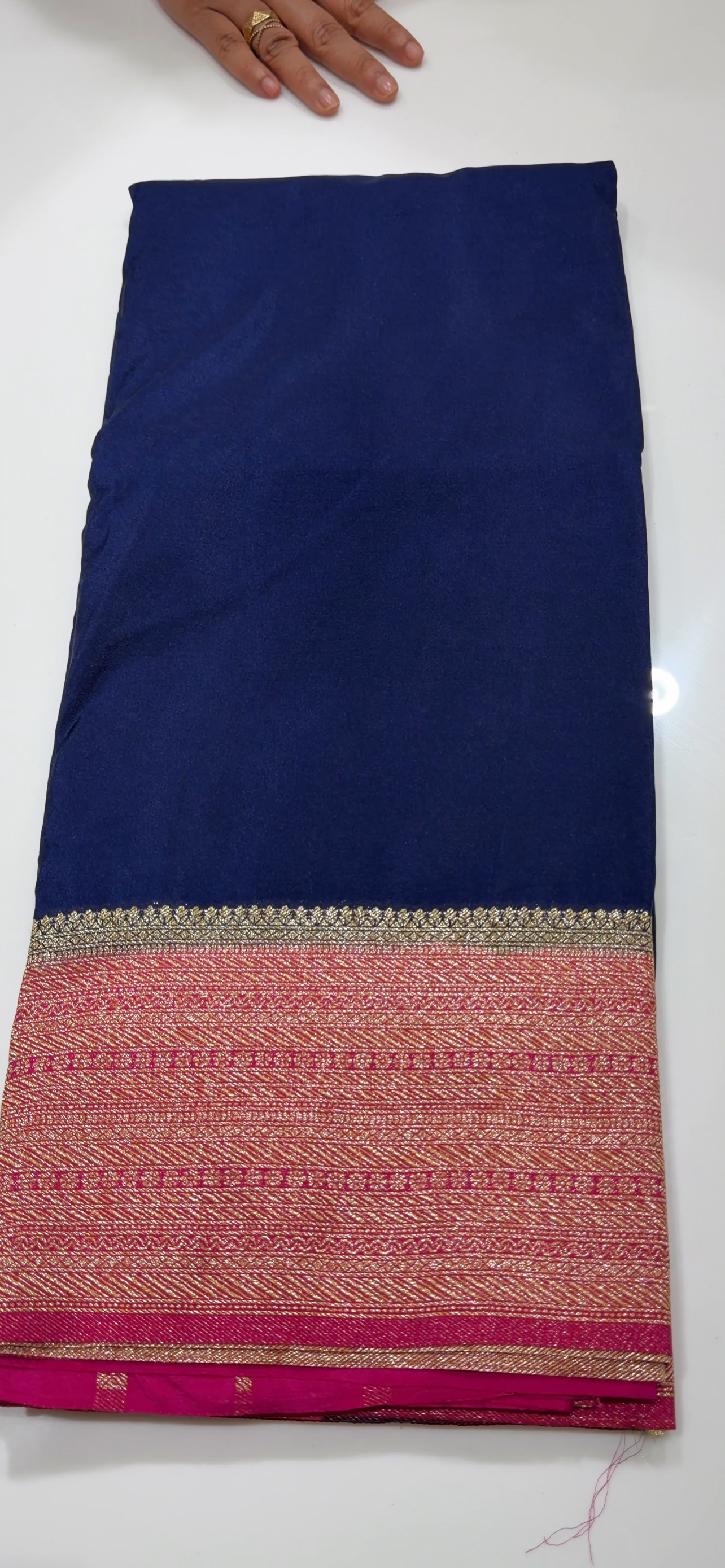 SEMI BANARASI SAREES - IHA 34575