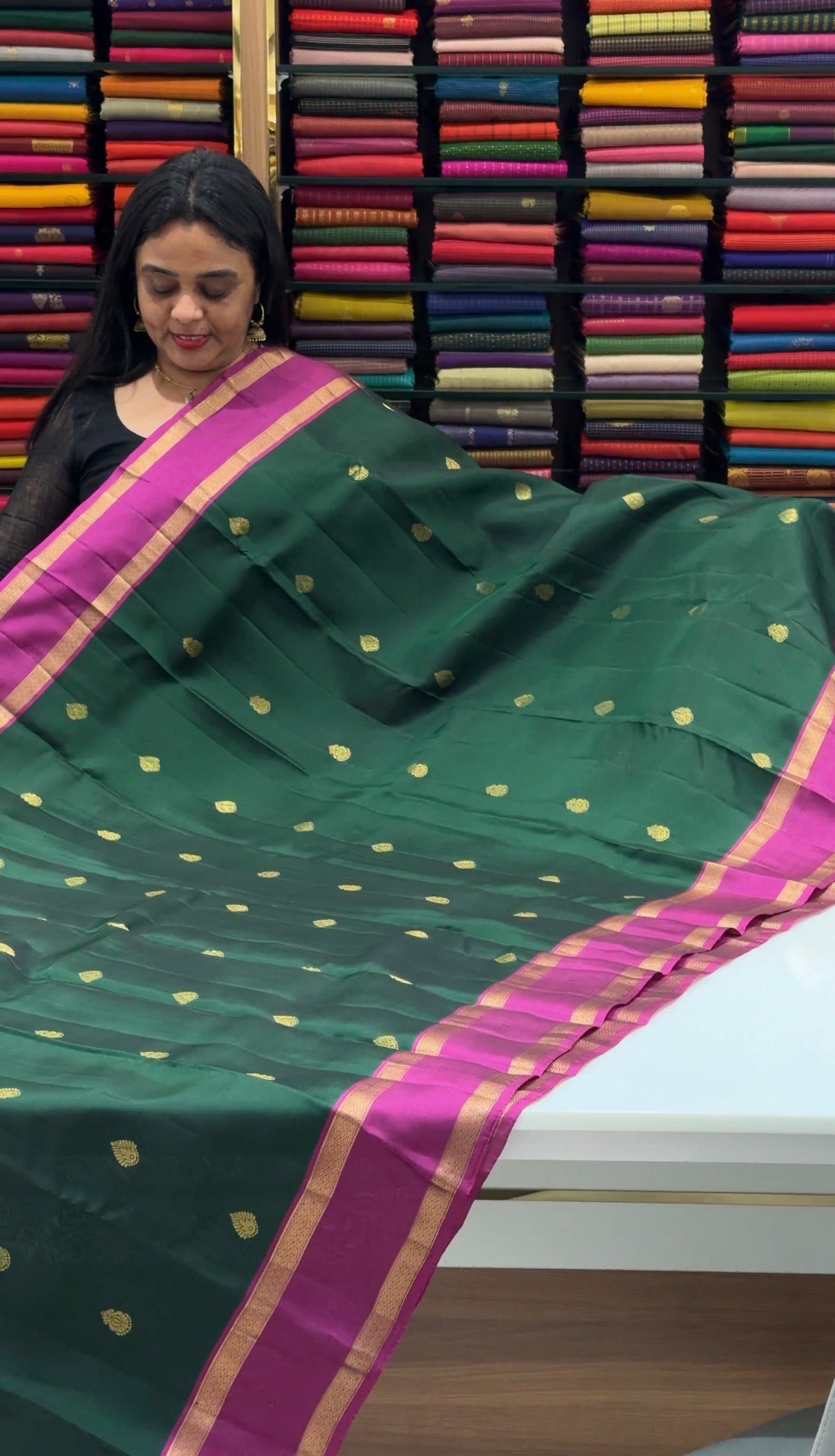 DESIGNER SOFT SILK SAREES - IHA 35720